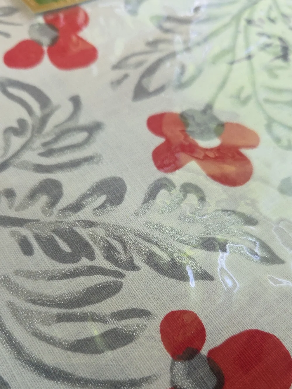 kate spade Red & Gray Floral Placemat Set Of 4